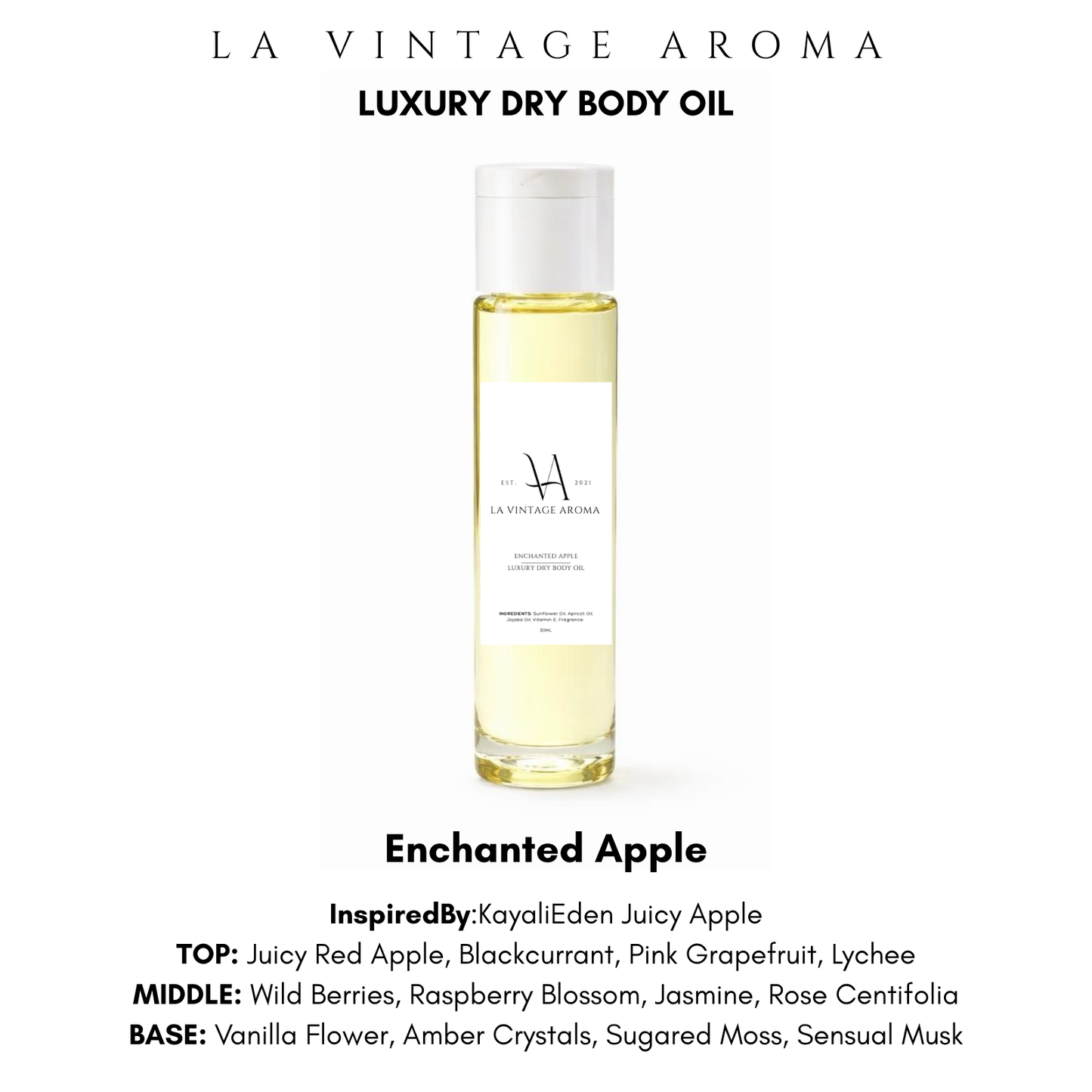 Enchanted Apple Dry Body Oil