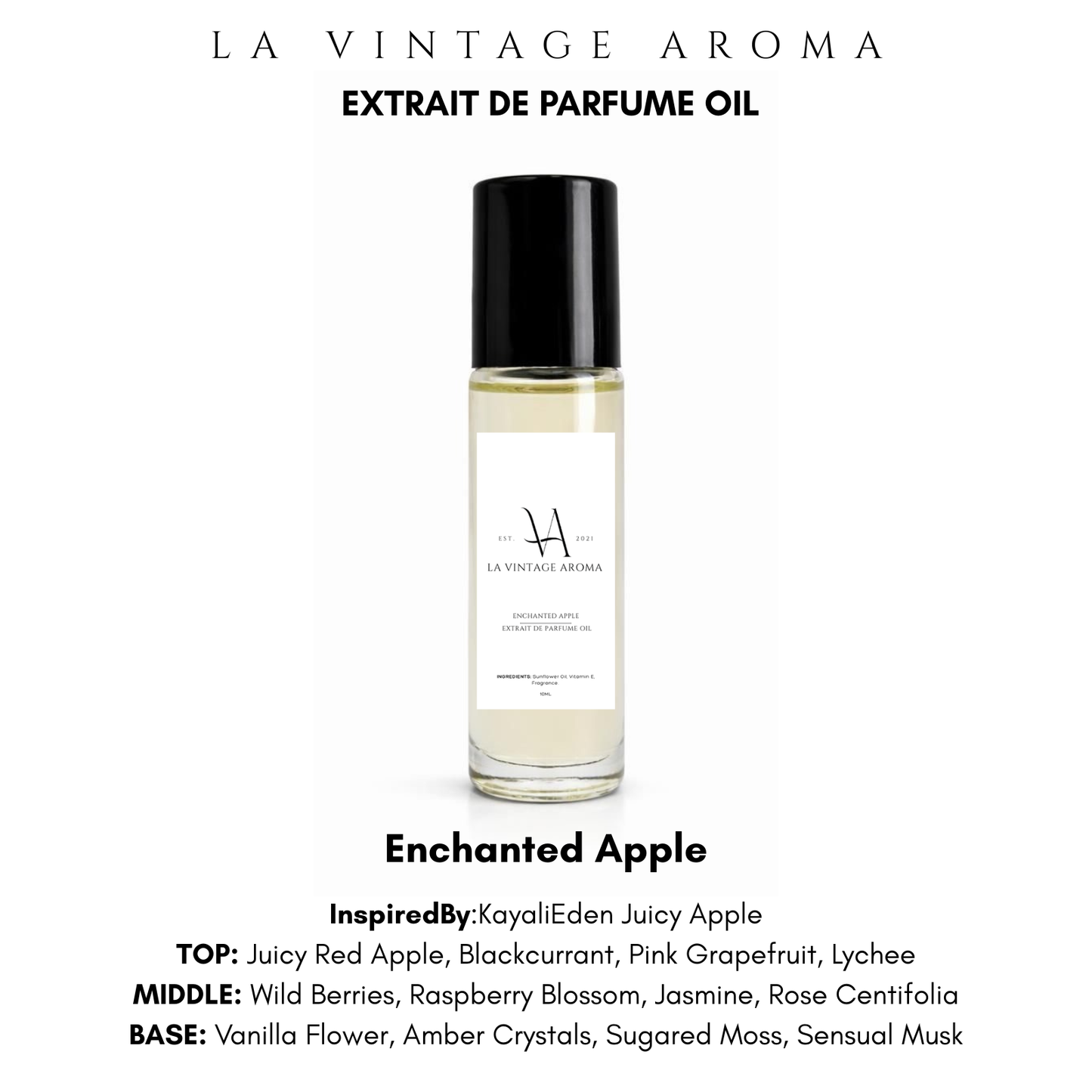 Enchanted Apple Extrait De Parfume Oil