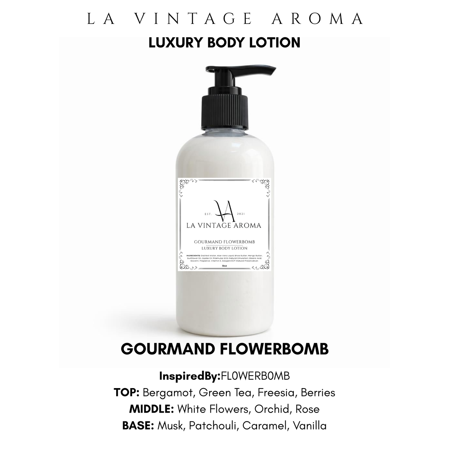 Gourmand Flowerbomb Body Lotion