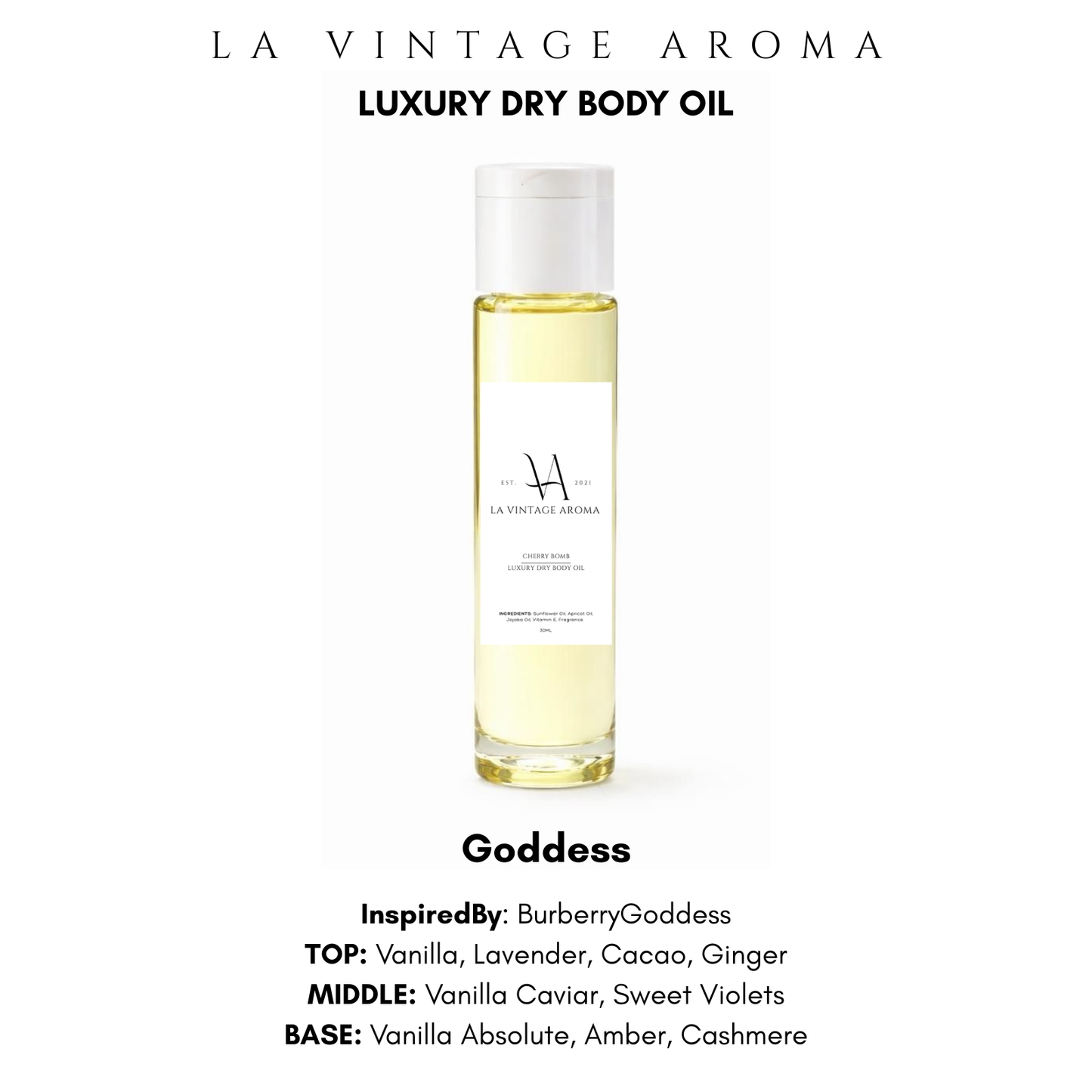 Goddess Body Oil