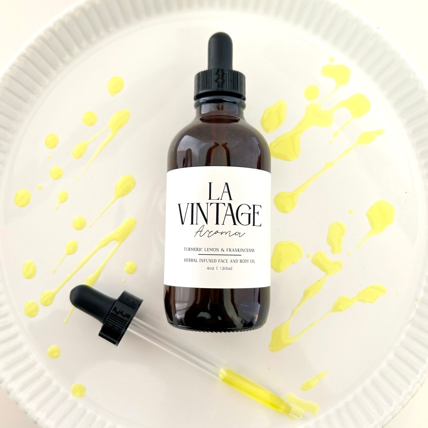 Turmeric Lemon Frankincense Herbal Face And Body Oil