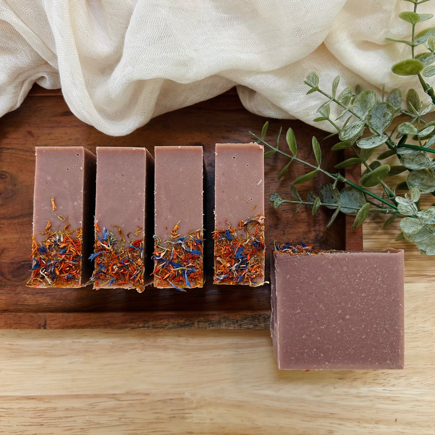 Patchouli Sweet Orange Essential Oil Goat Milk Soap