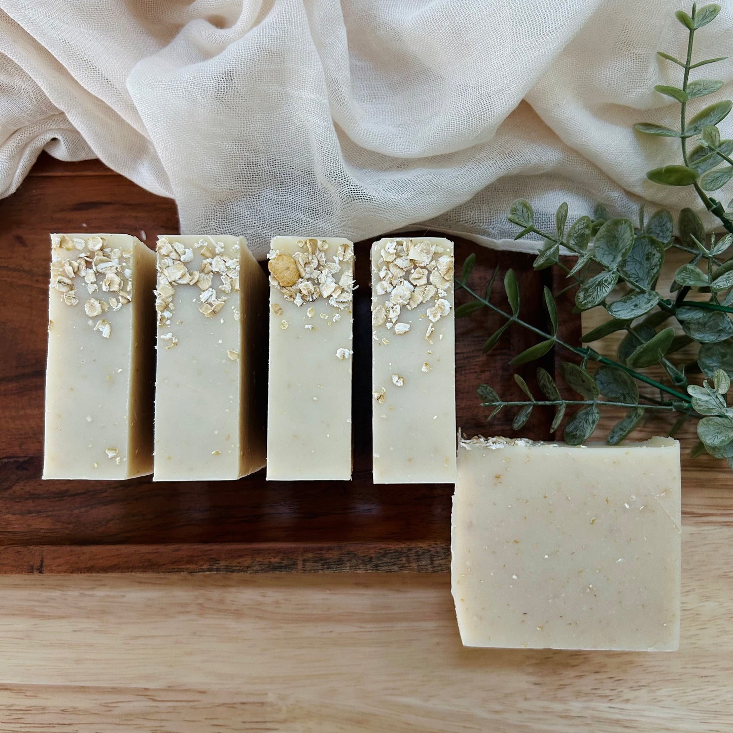 Unscented Goat Milk & Oats Soap