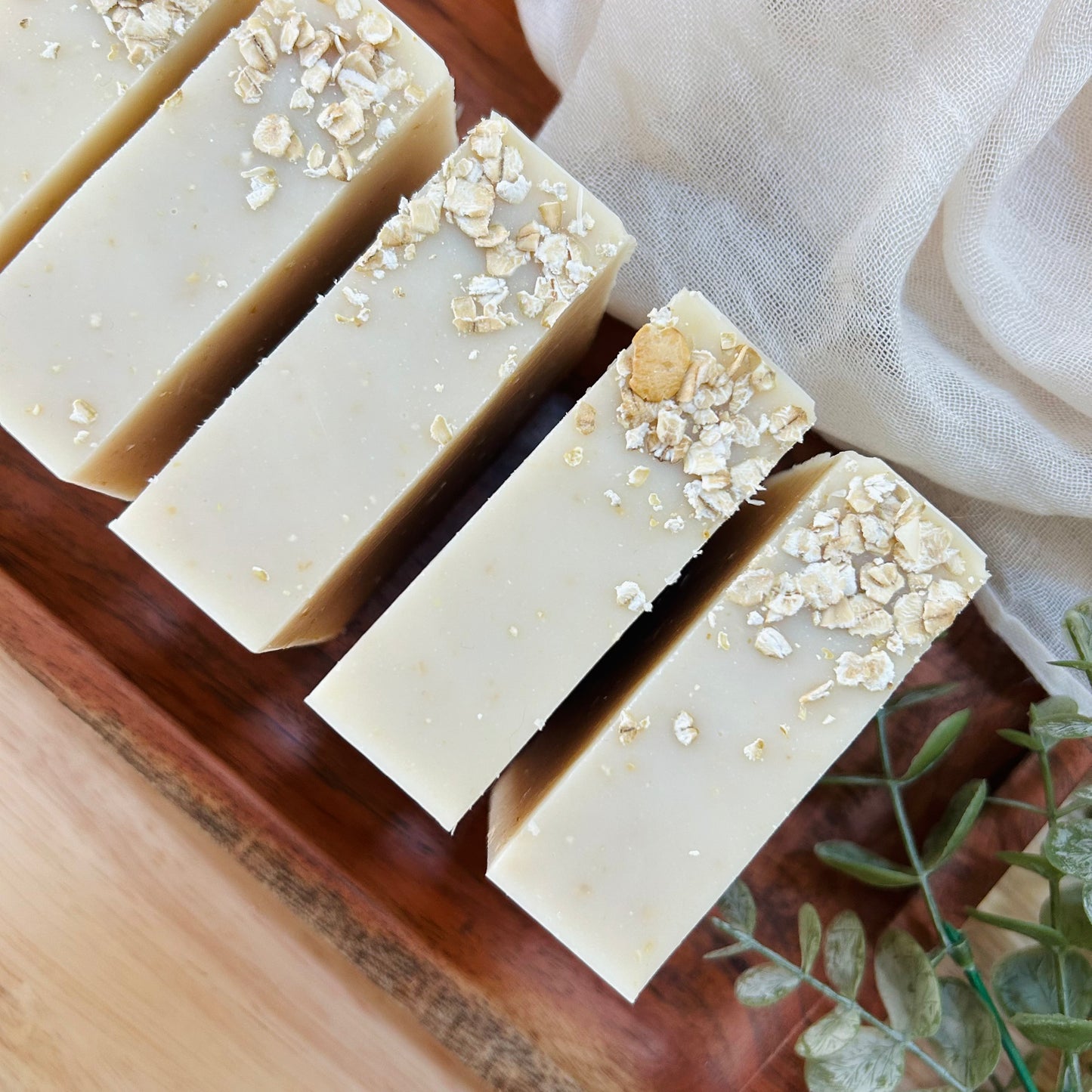 Unscented Goat Milk & Oats Soap