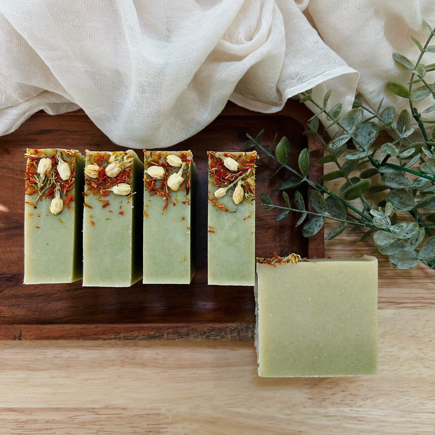 Bergamot Ylang Ylang Essential Oil Goat Milk Soap