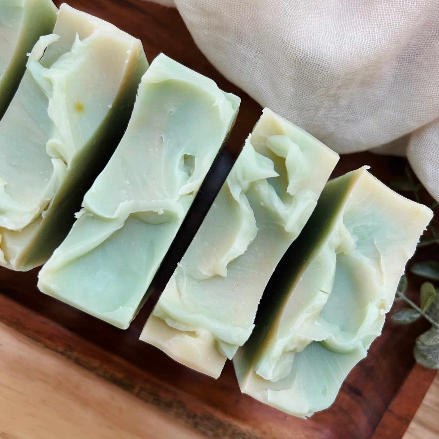Clearance!! Spearmint & Eucalyptus Essential Oil Goat Milk Soap