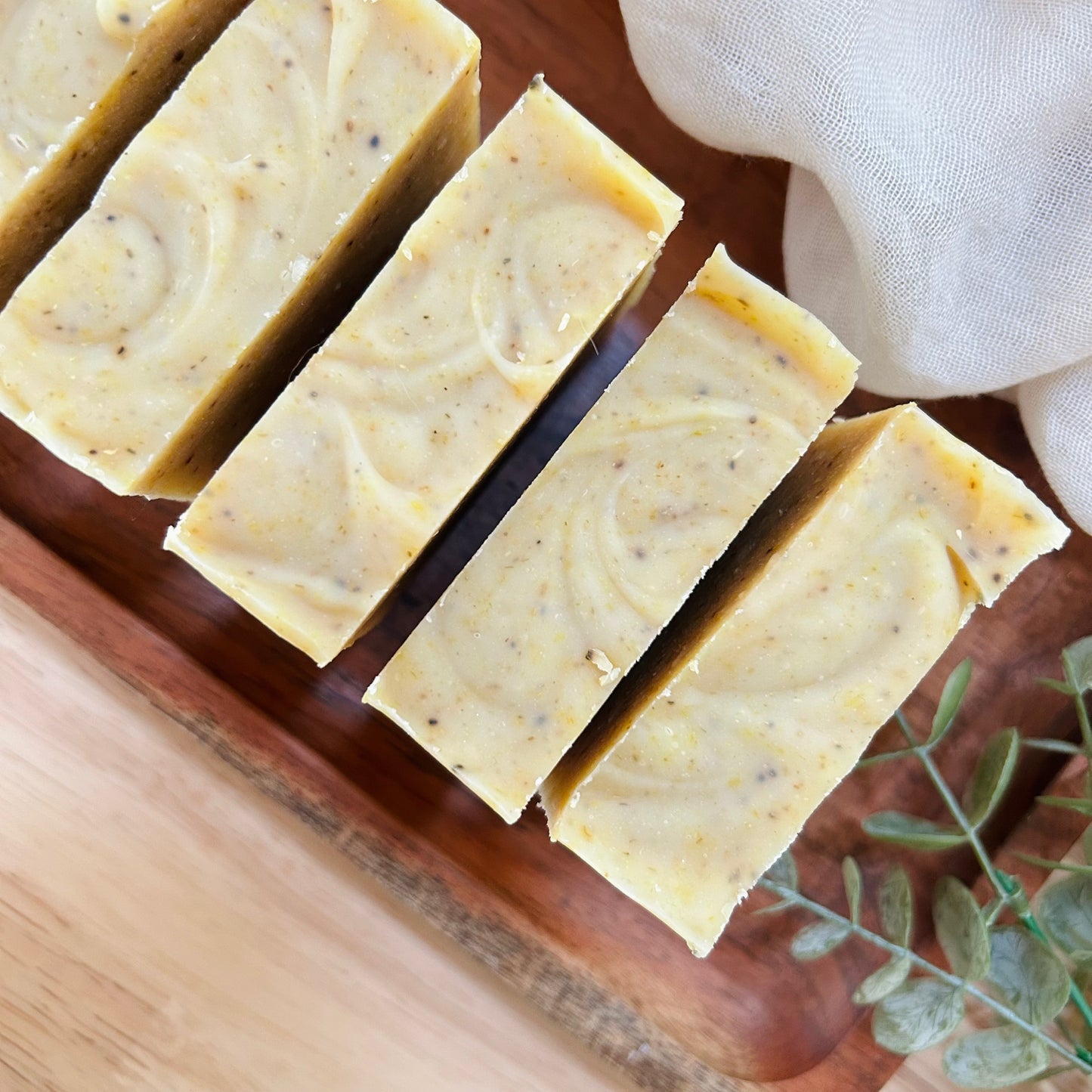 Clearance!! Unscented Calendula Tallow Soap Bar
