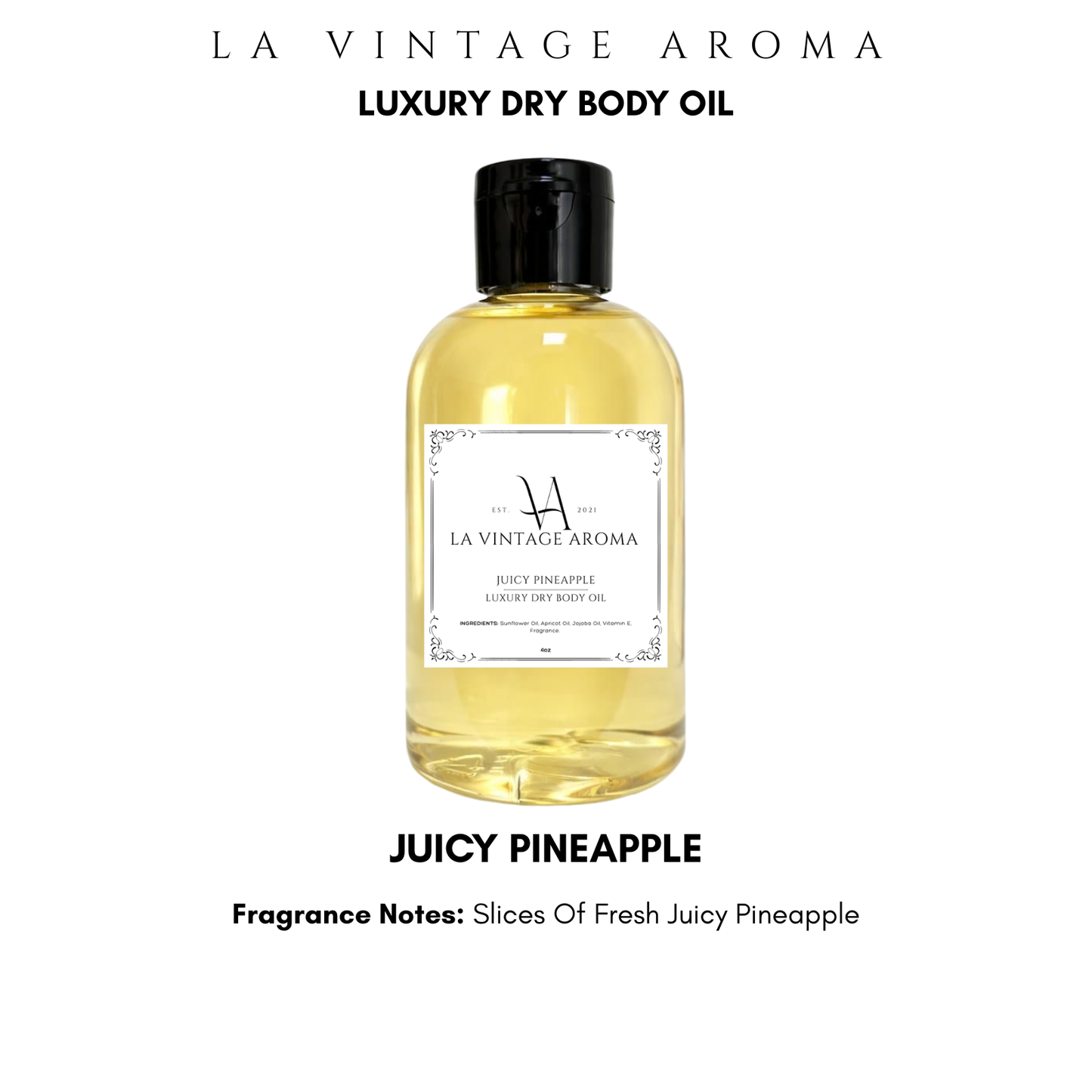 *CLEARANCE* JUICY PINEAPPLE Dry Body Oil