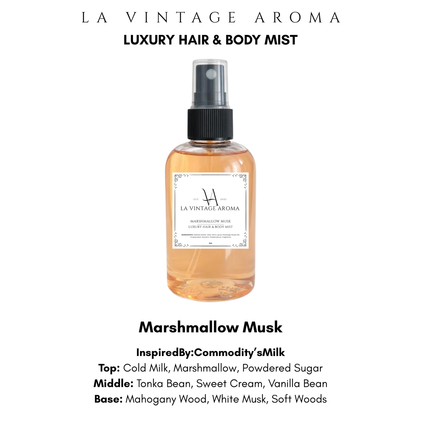 Marshmallow Musk Hair & Body Mist