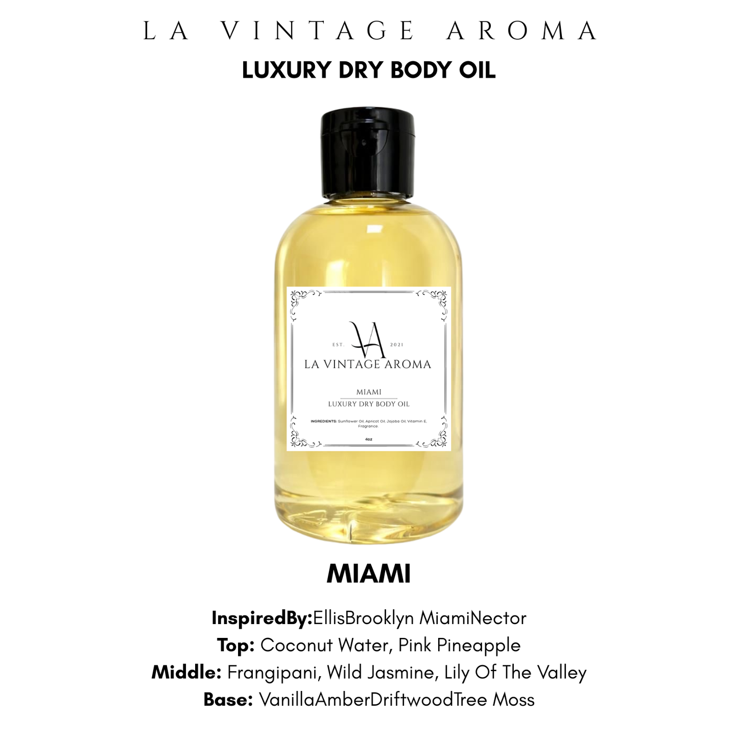 *CLEARANCE* MIAMI Dry Body Oil