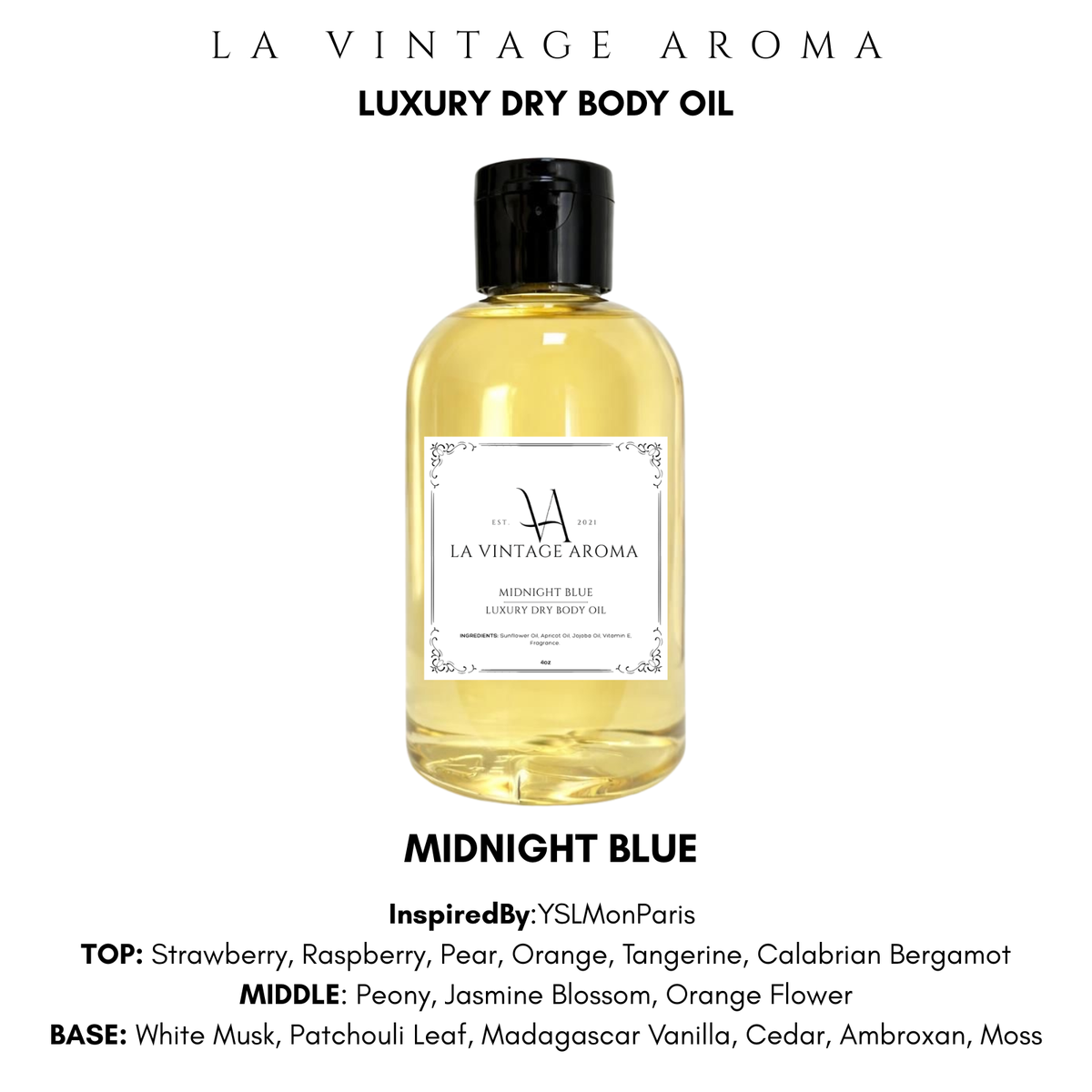 *CLEARANCE*MIDNIGHT BLUE Dry Body Oil