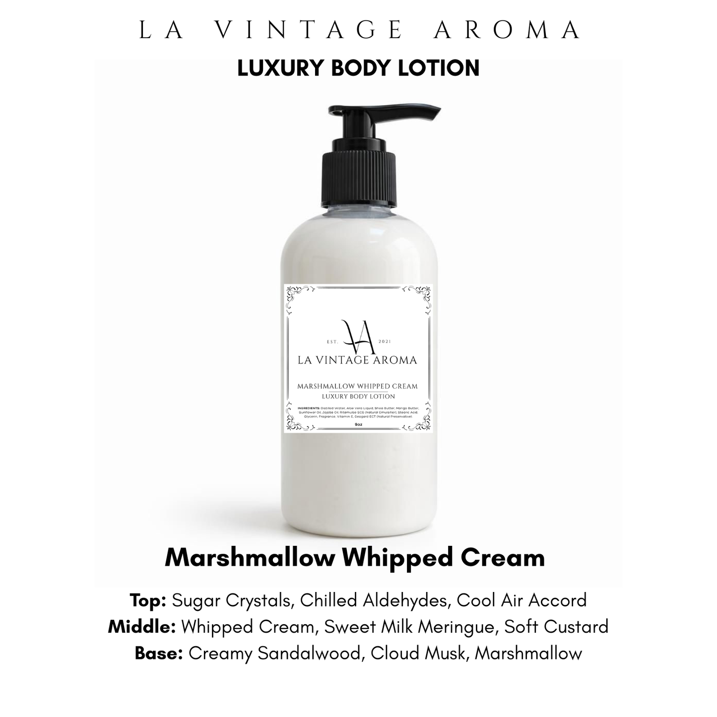 Marshmallow Whipped Cream Body Lotion