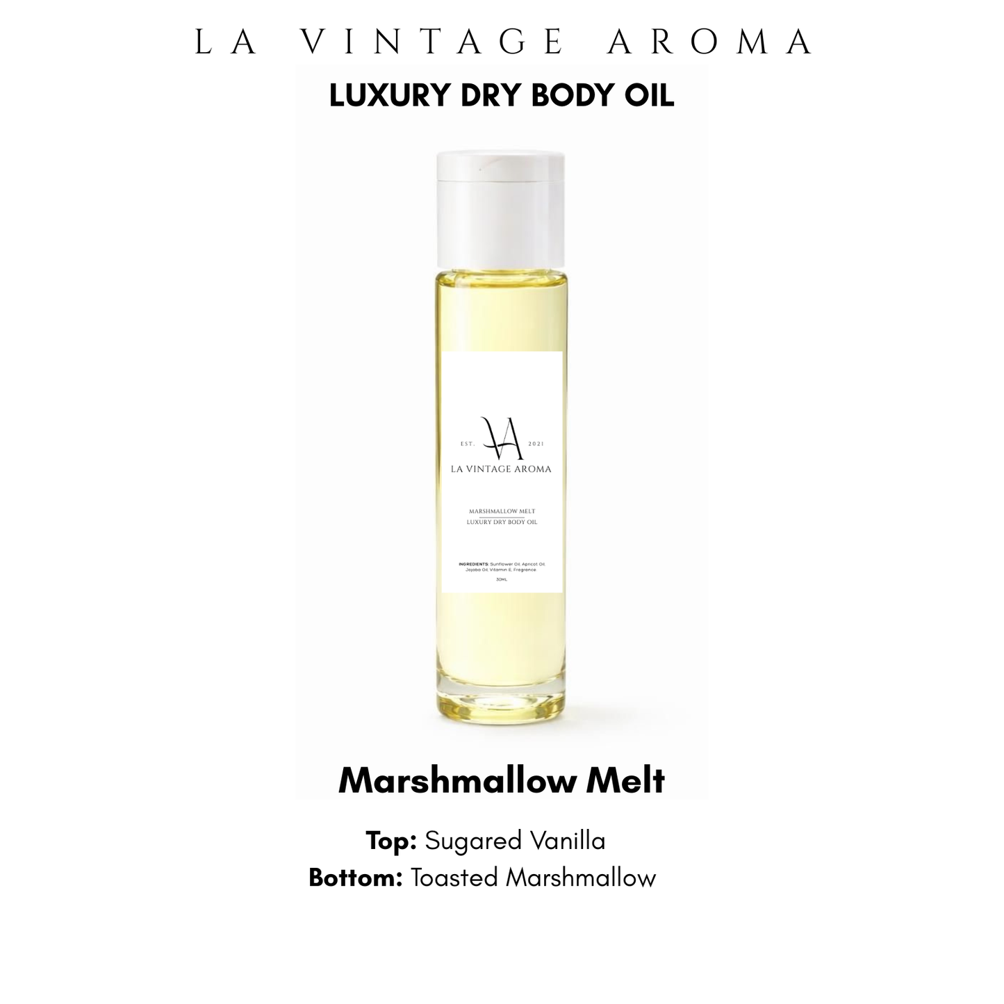 Marshmallow Melt Cream Body Oil