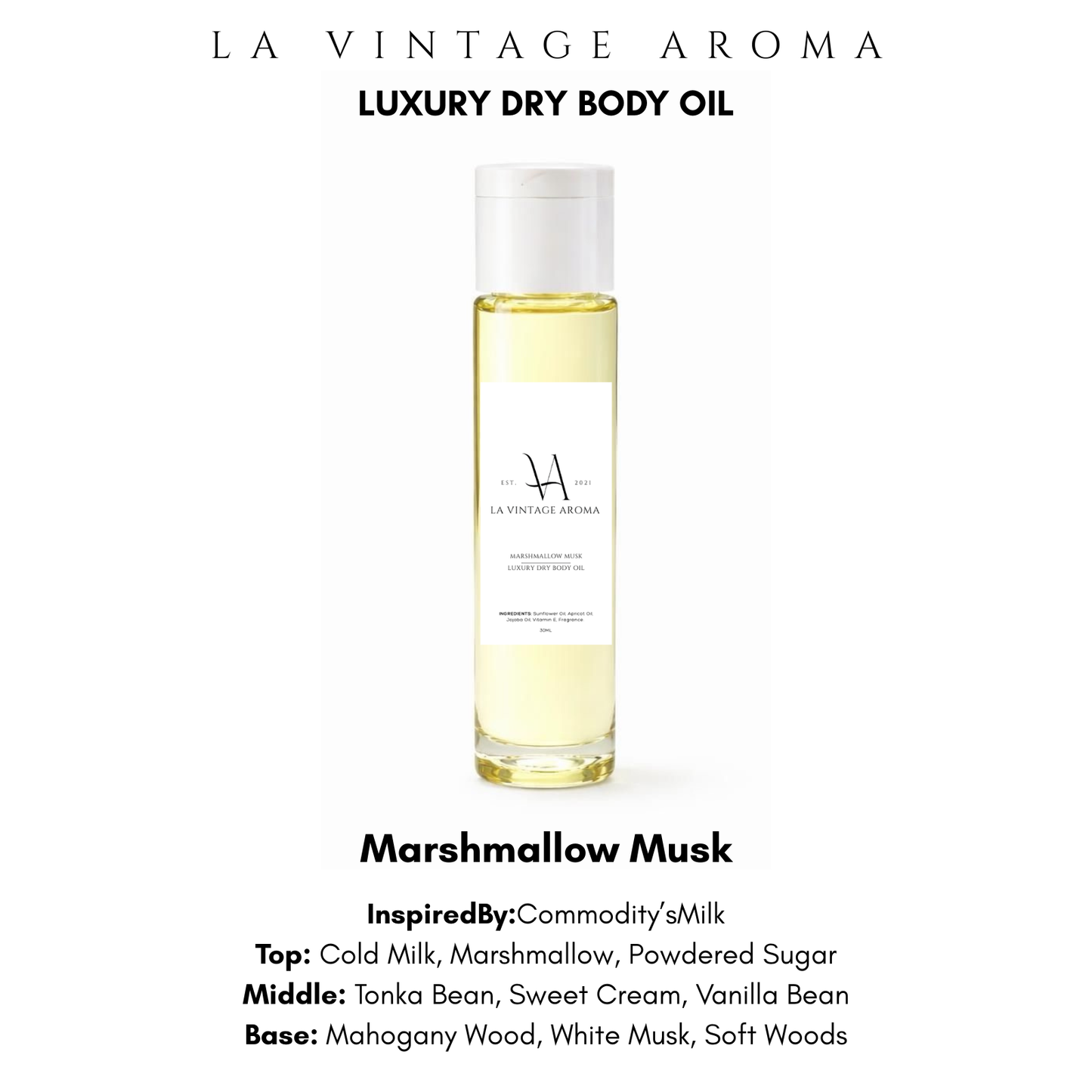 Marshmallow Musk Body Oil