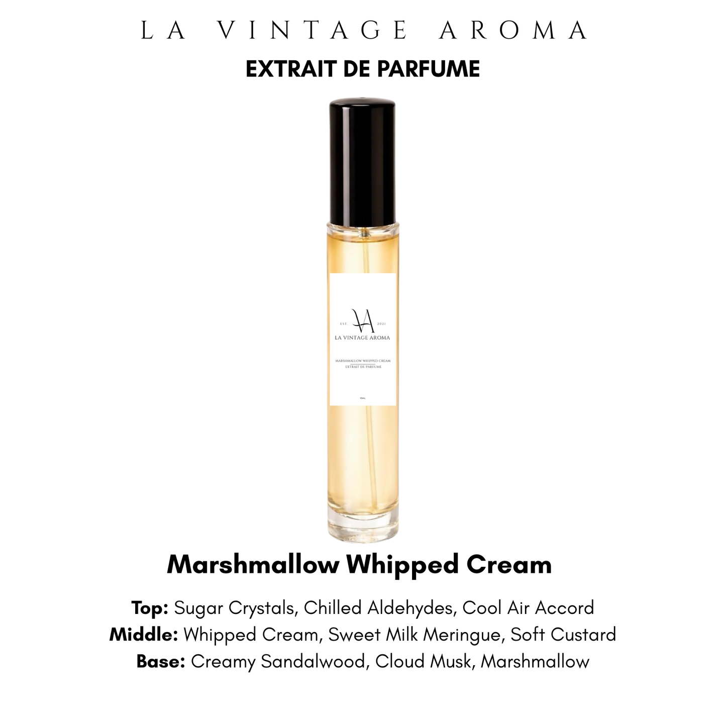 Marshmallow Whipped Cream Extrait De Perfume Spray
