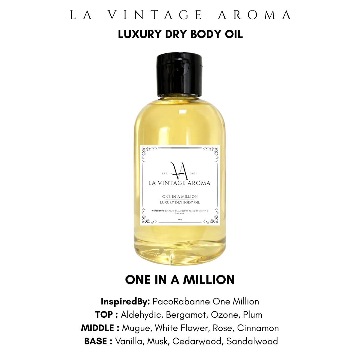 *CLEARANCE* ONE IN A MILLION Dry Body Oil