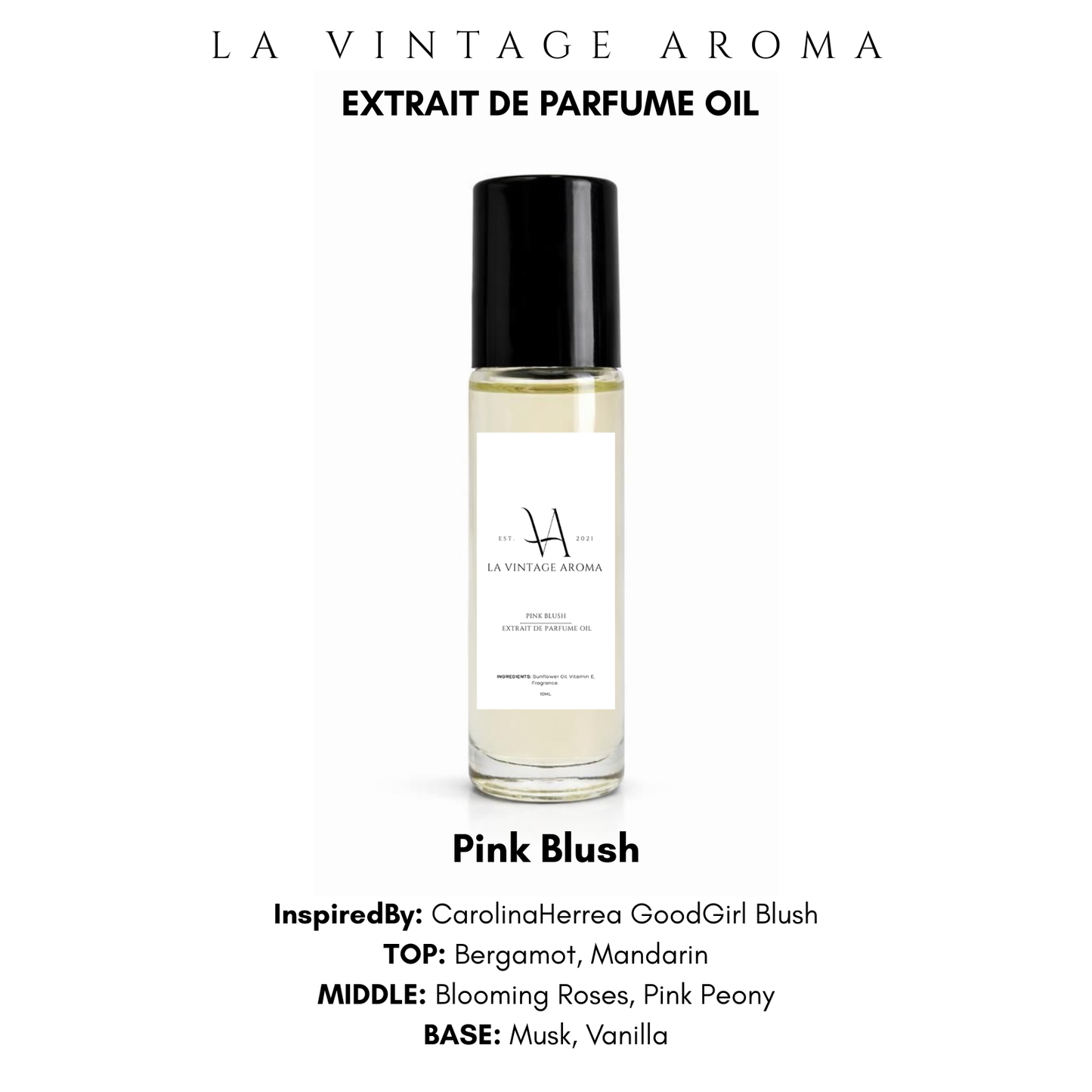 Pink Blush Extrait De Parfume Oil