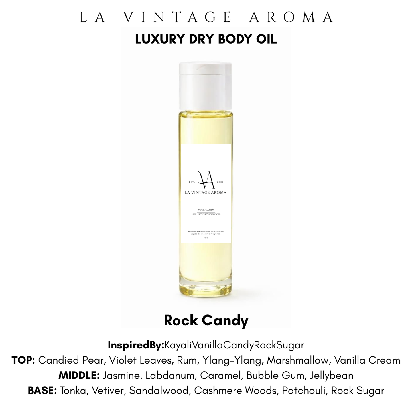 Rock Candy Dry Body Oil