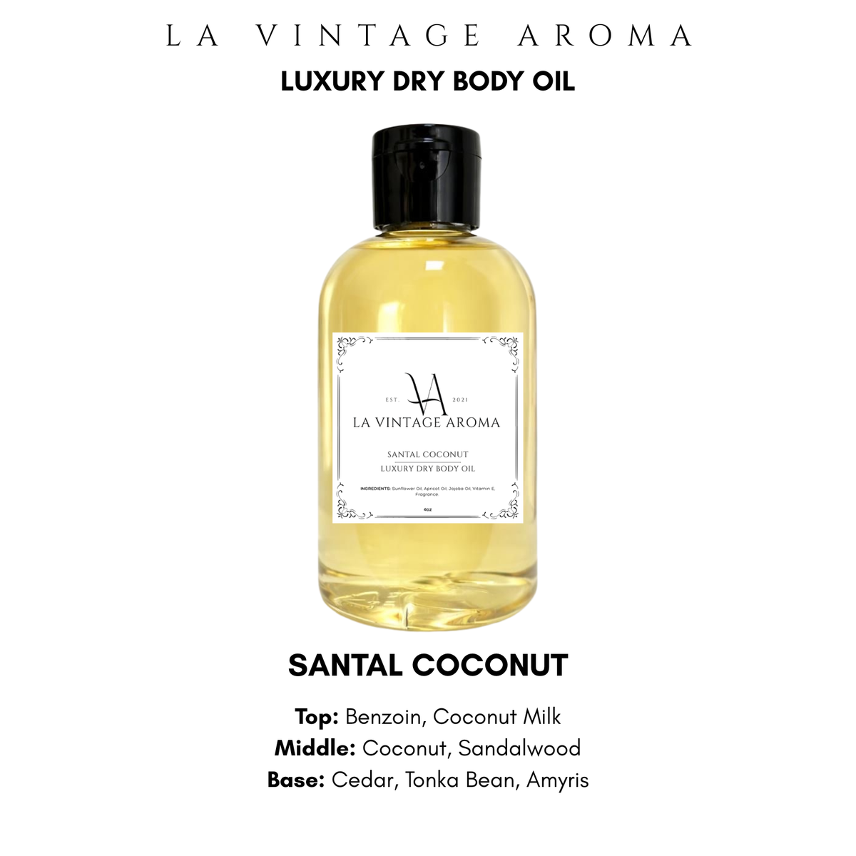 *CLEARANCE* SANTAL COCONUT Dry Body Oil