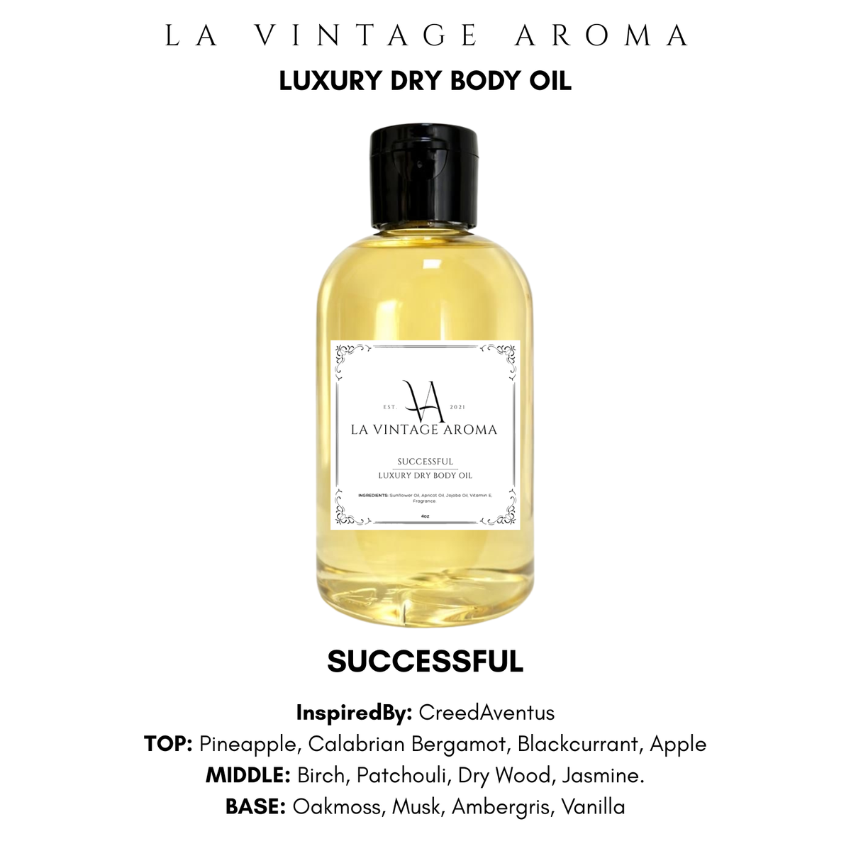*CLEARANCE* SUCCESSFUL Dry Body Oil