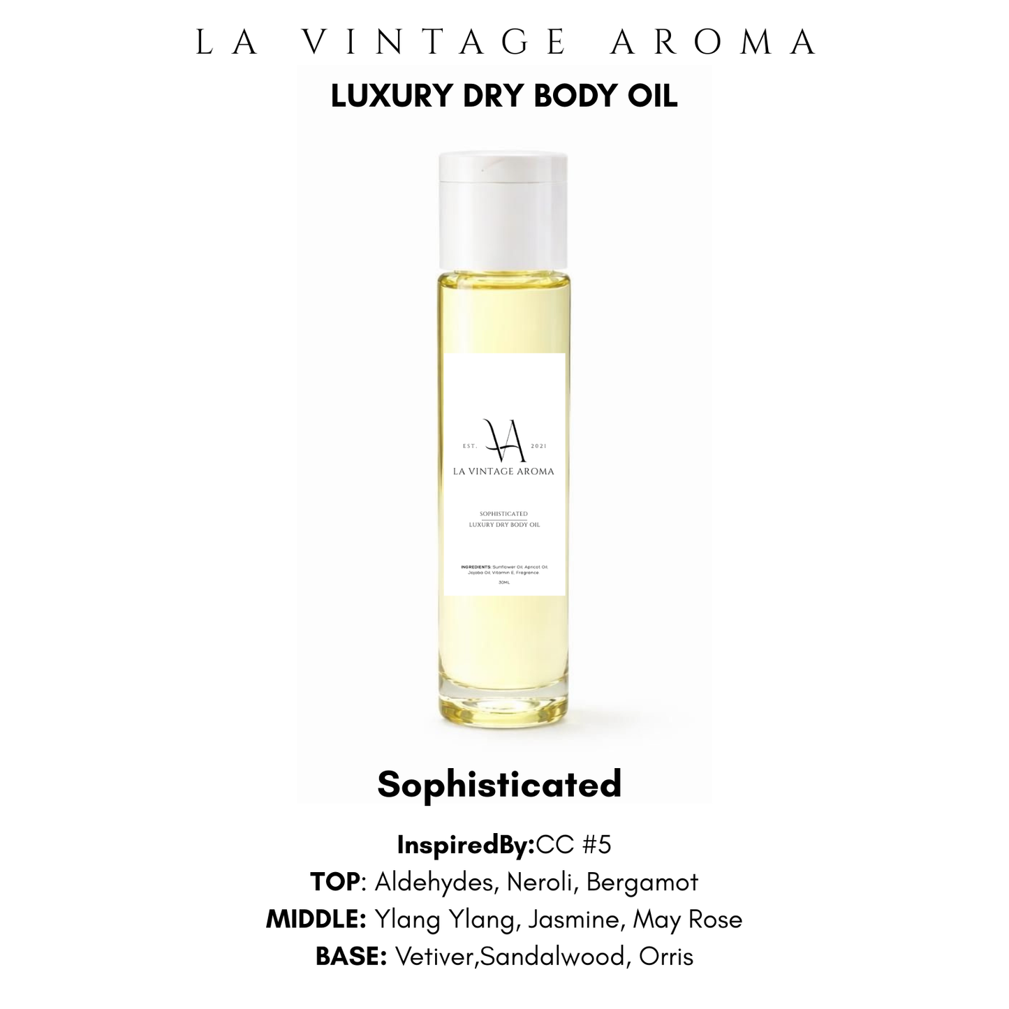 Sophisticated Dry Body Oil