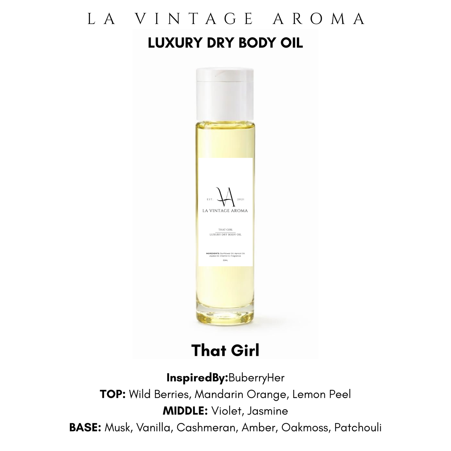 That Girl Body Oil