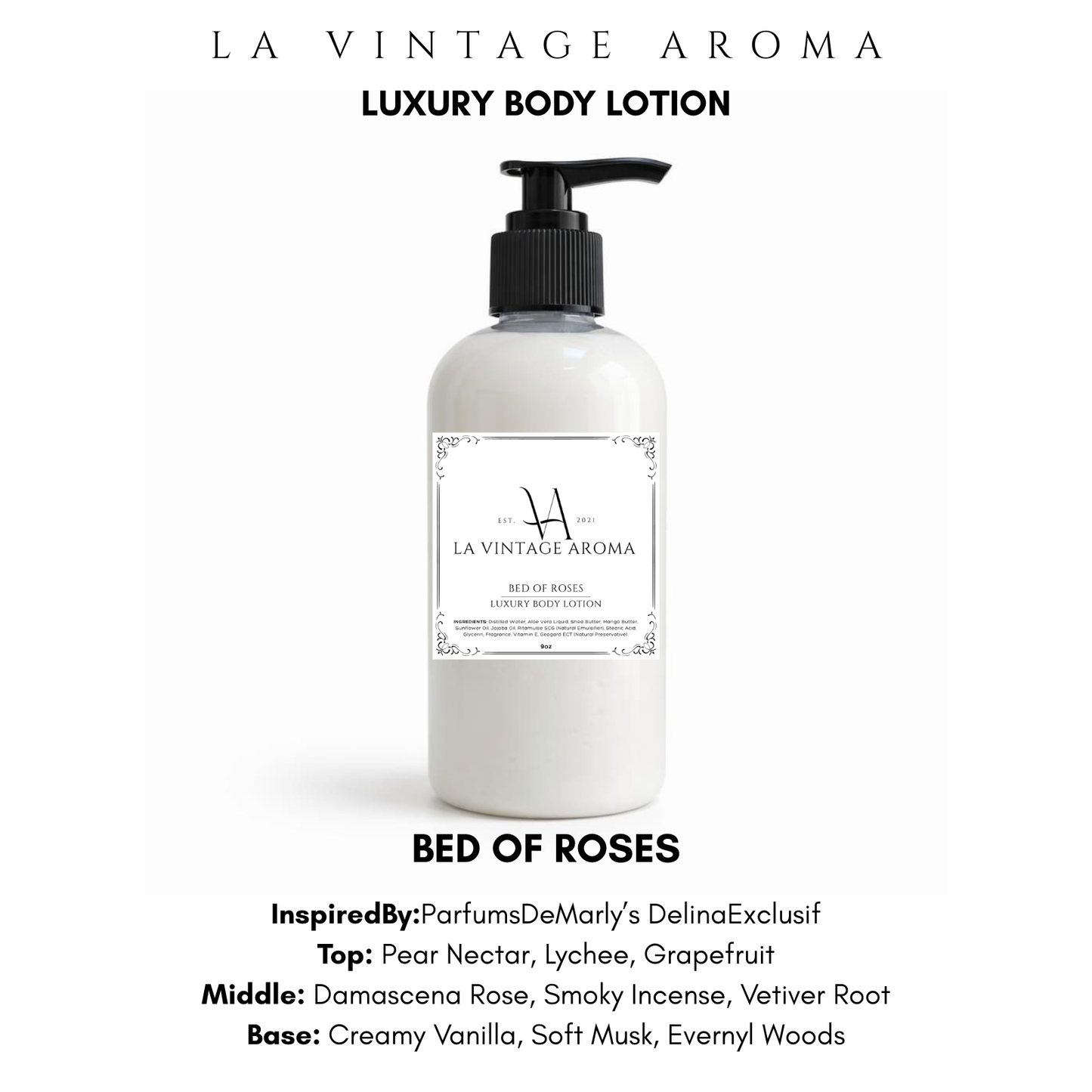 Bed Of Roses Body Lotion