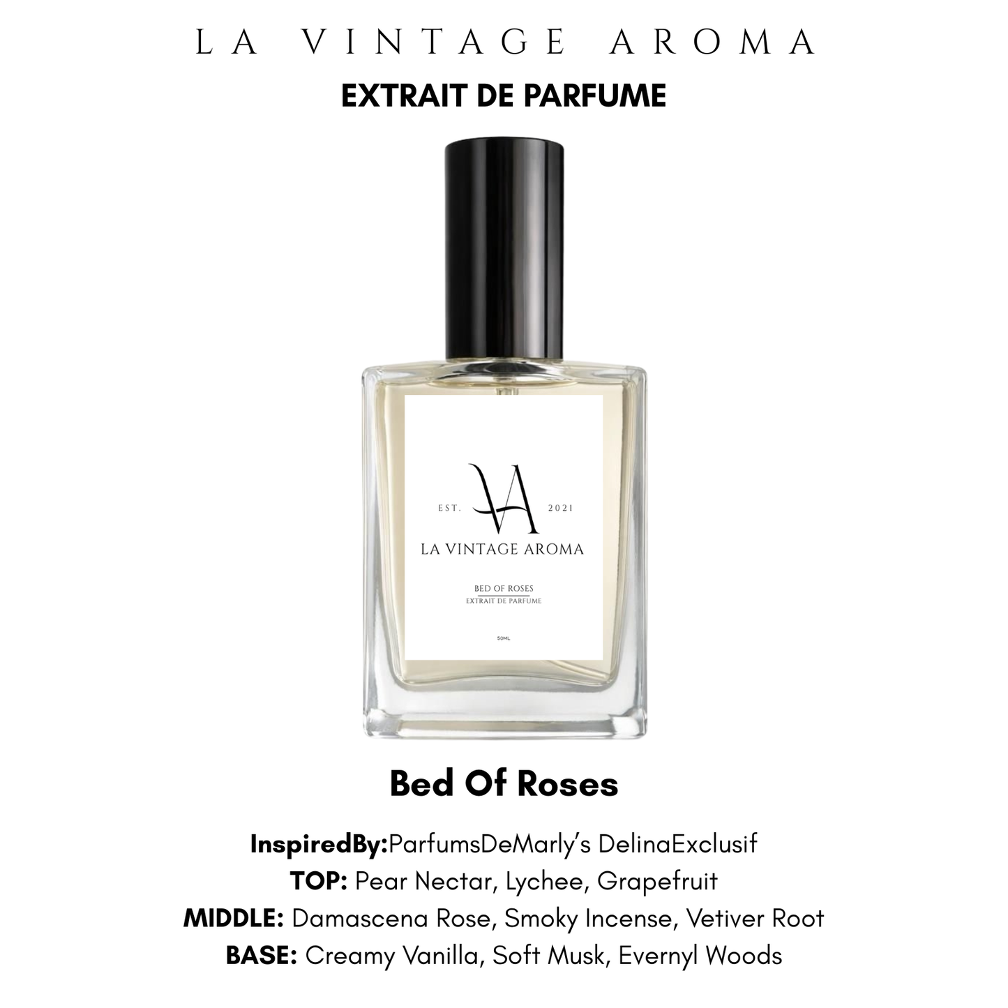 Bed Of Roses Extrait De Perfume Spray