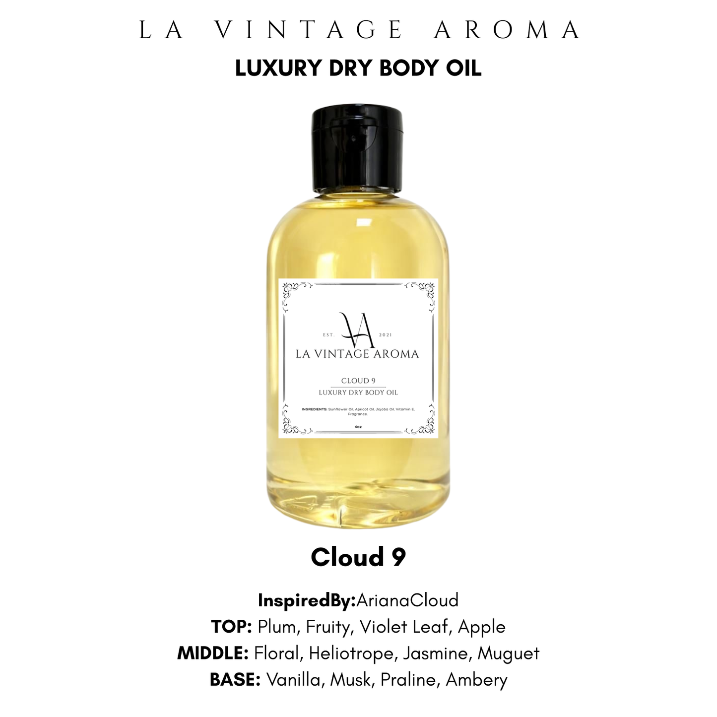 Cloud 9 Dry Body Oil
