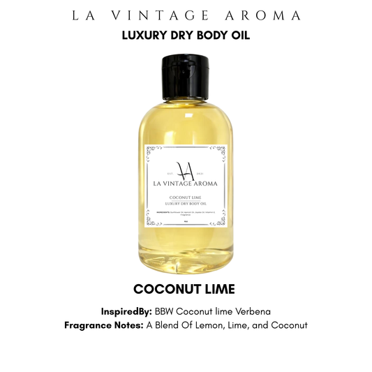 *CLEARANCE* COCONUT LIME Dry Body Oil