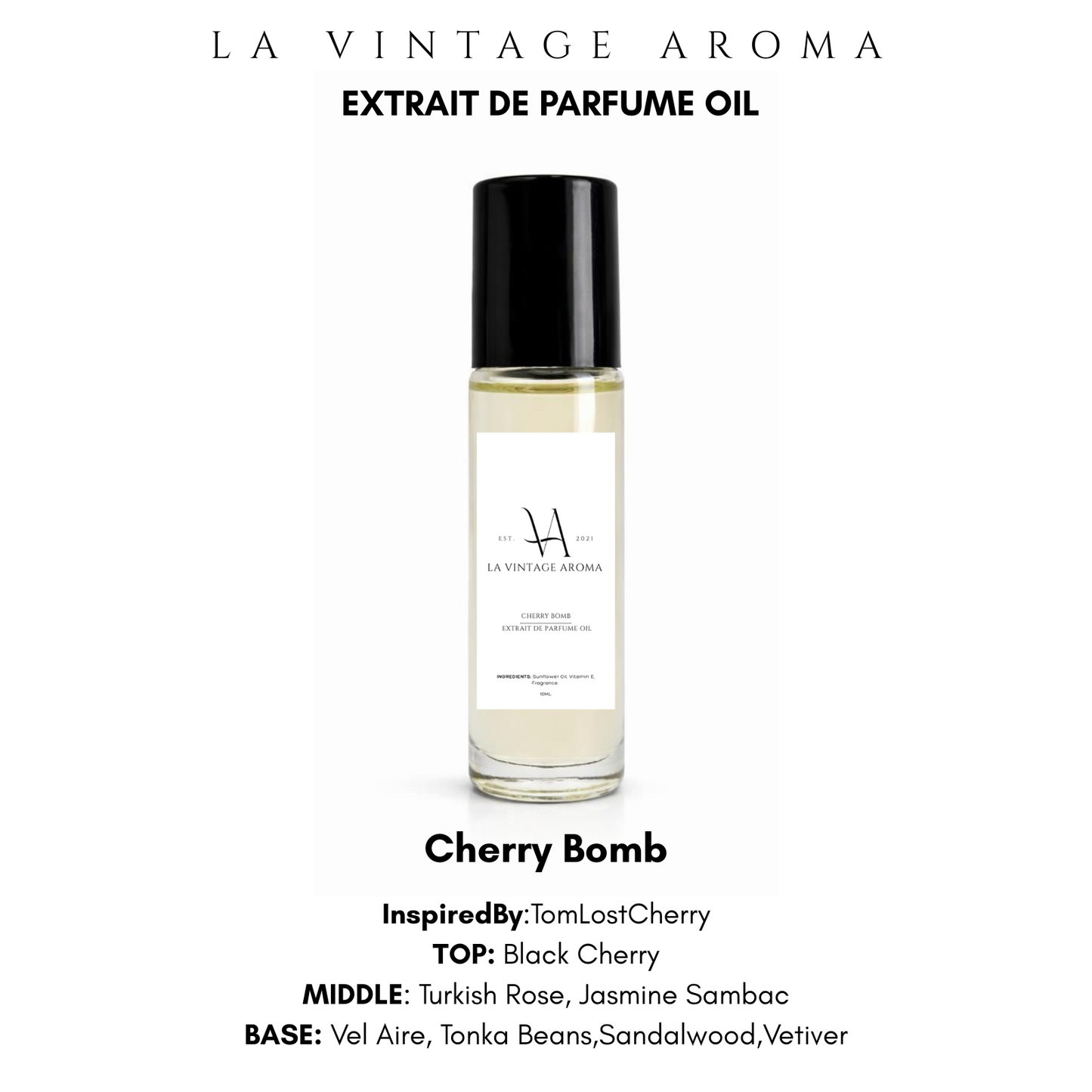 Cherry Bomb Extrait De Parfume Oil