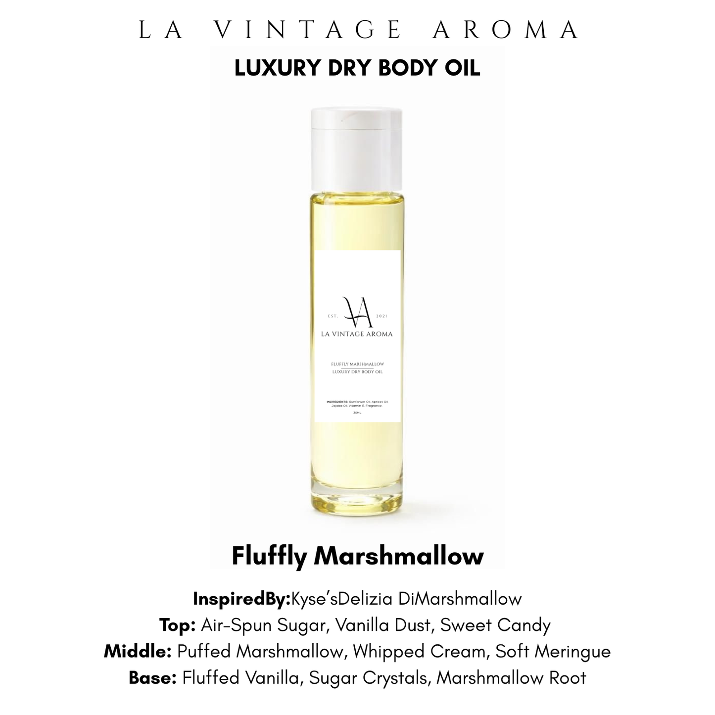 Fluffy Marshmallow Body Oil