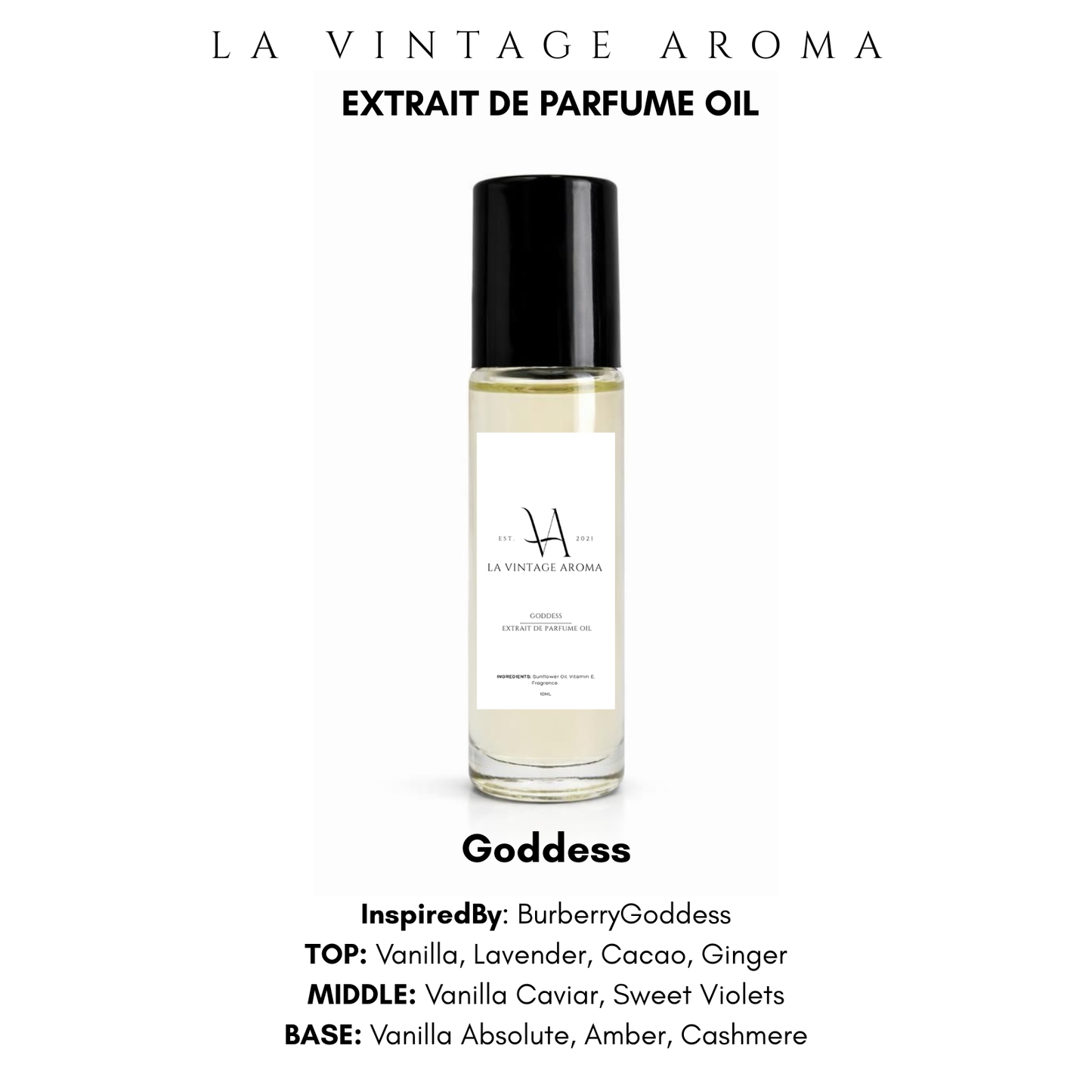 Goddess Extrait De Parfume Oil