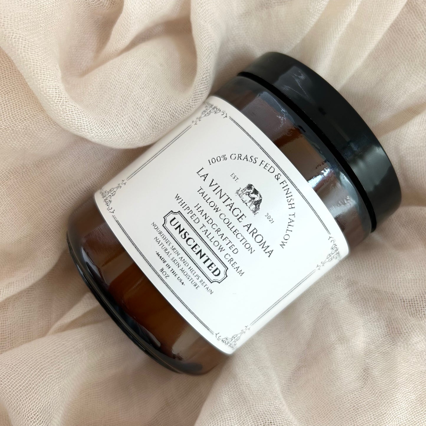 Unscented Whipped Tallow Cream