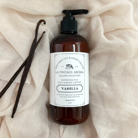Vanilla Tallow Face & Body Lotion