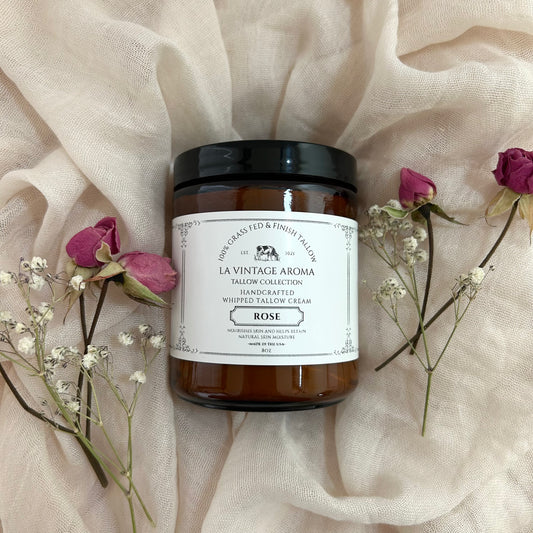 Rose Whipped Tallow Cream