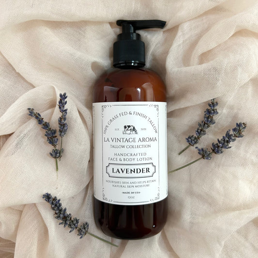 Lavender Tallow Face & Body Lotion