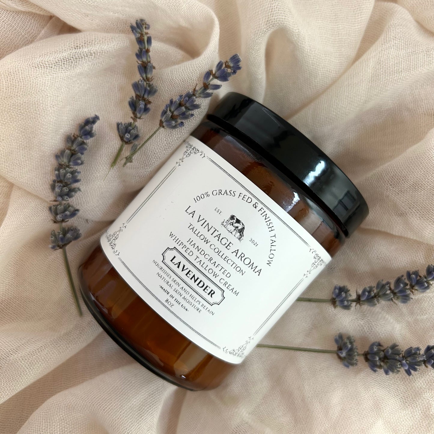 Lavender Whipped Tallow Cream