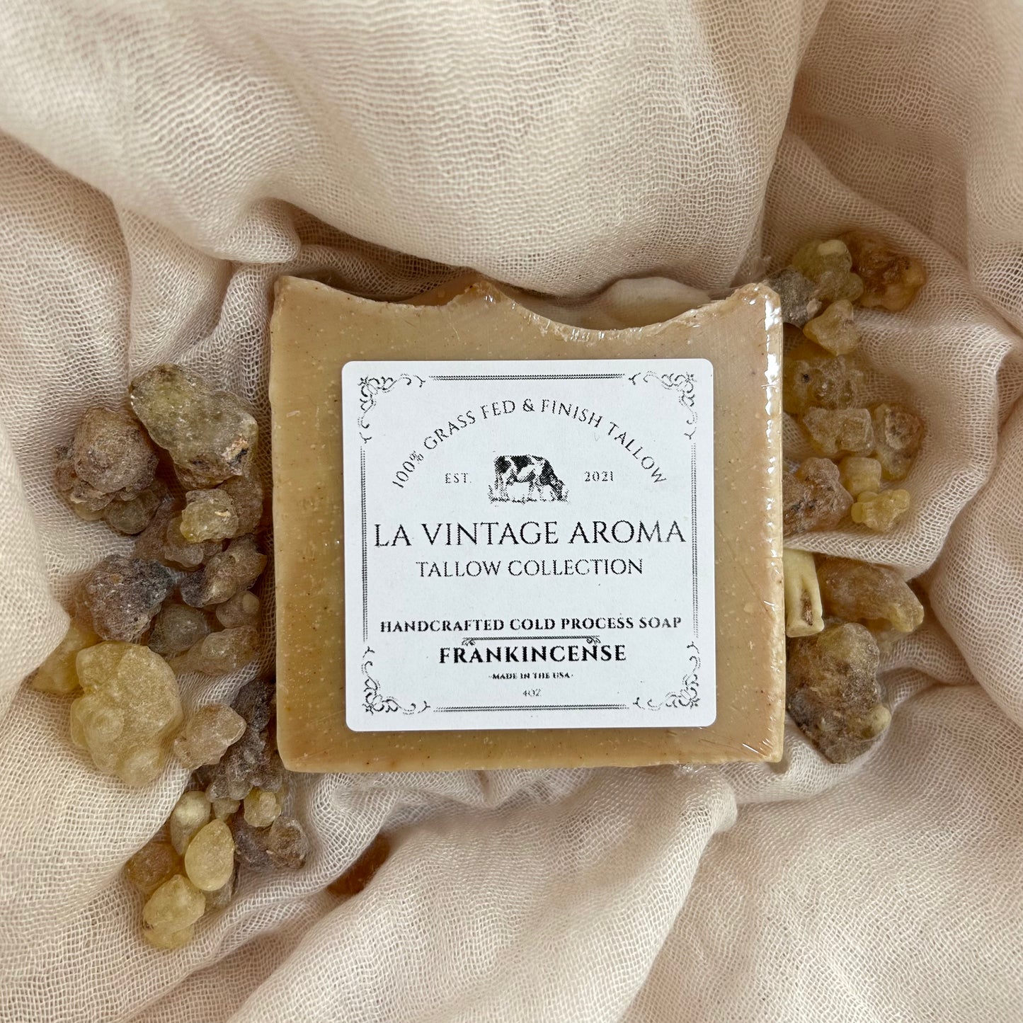 Frankincense Tallow Soap Bar