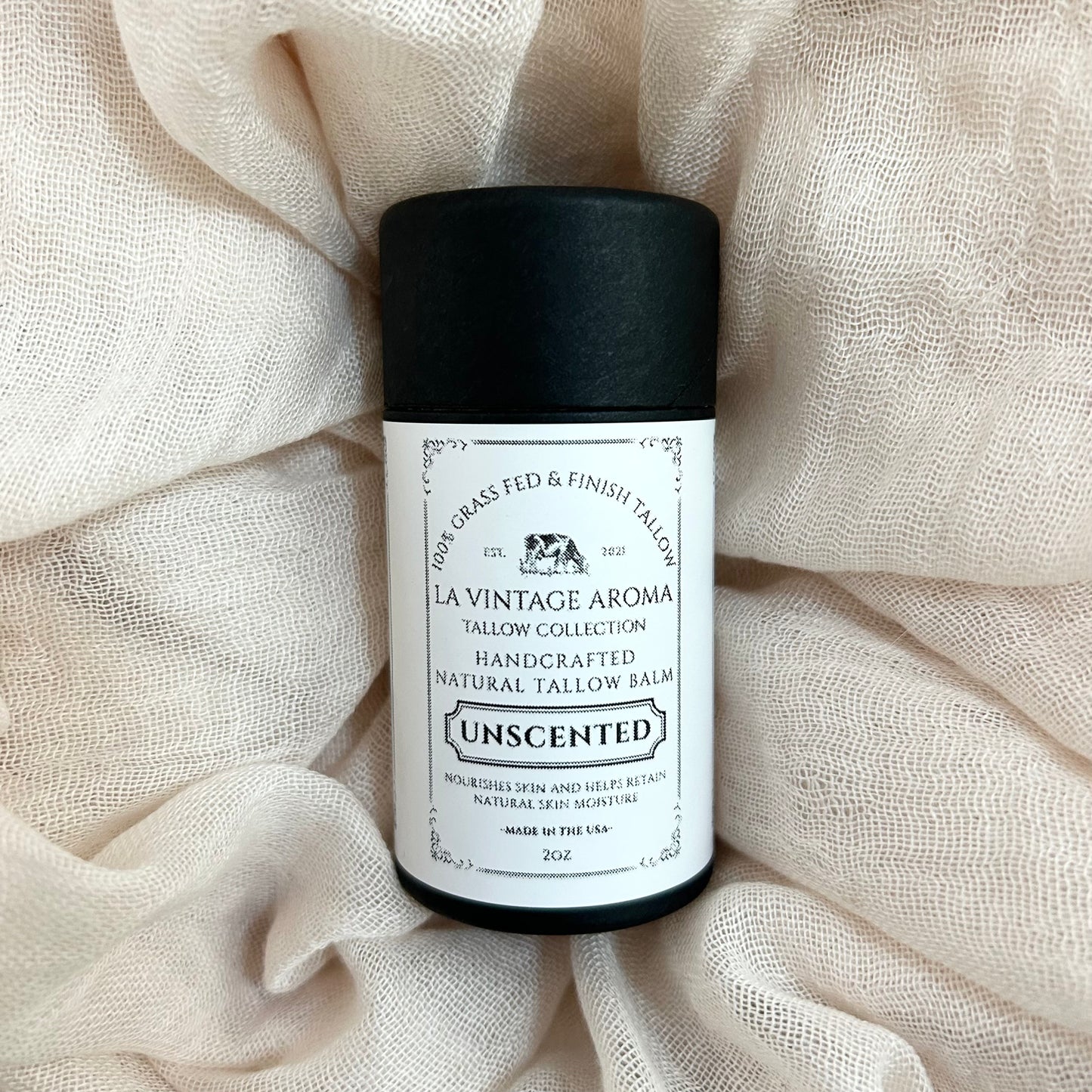 Unscented Tallow Balm 2oz