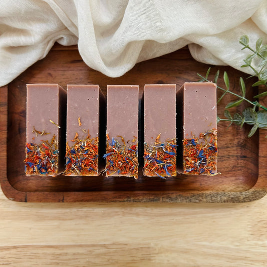 Patchouli Sweet Orange Essential Oil Goat Milk Soap