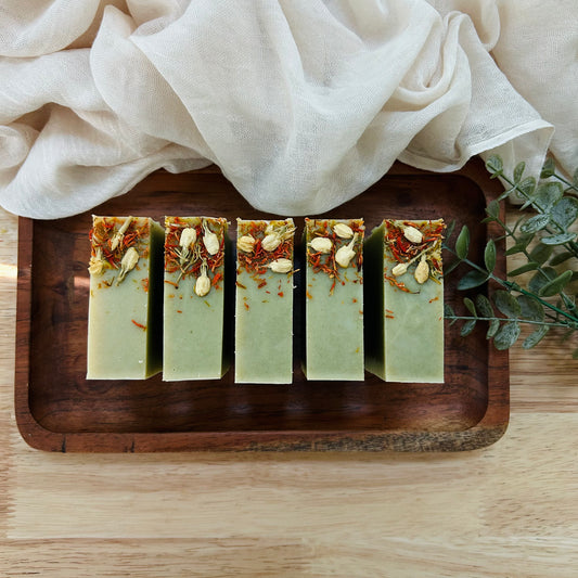 Bergamot Ylang Ylang  Essential Oil Goat Milk Soap