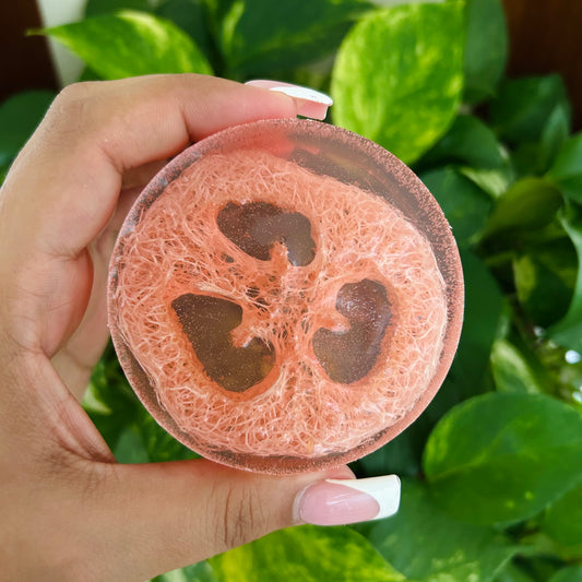 Jasmine Dragon Fruit 68 Loofah Soap