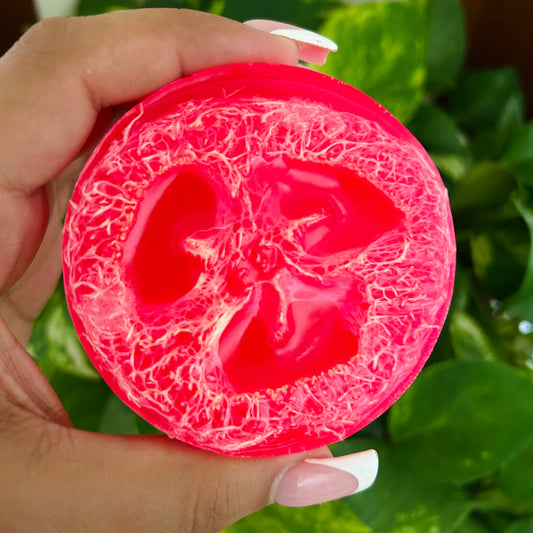 Juicy Guava Nectar & Sunlit Orchid 48 Loofah Soap