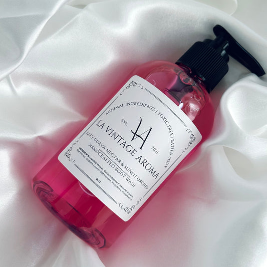 Juicy Guava Nectar & Sunlit Orchid Body Wash