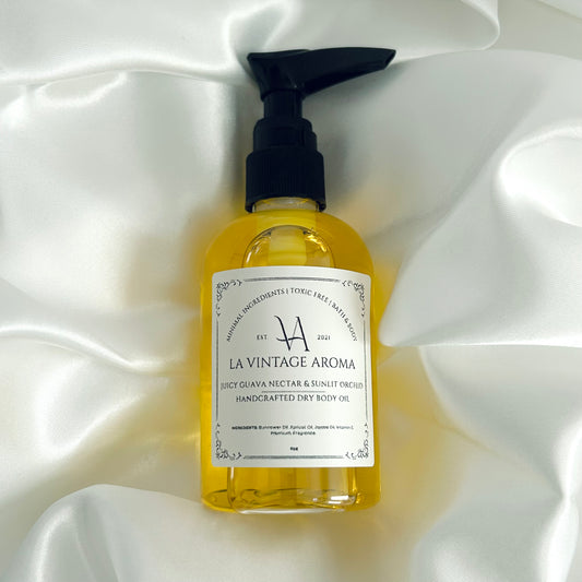Juicy Guava Nectar & Sunlit Orchid Dry Body Oil