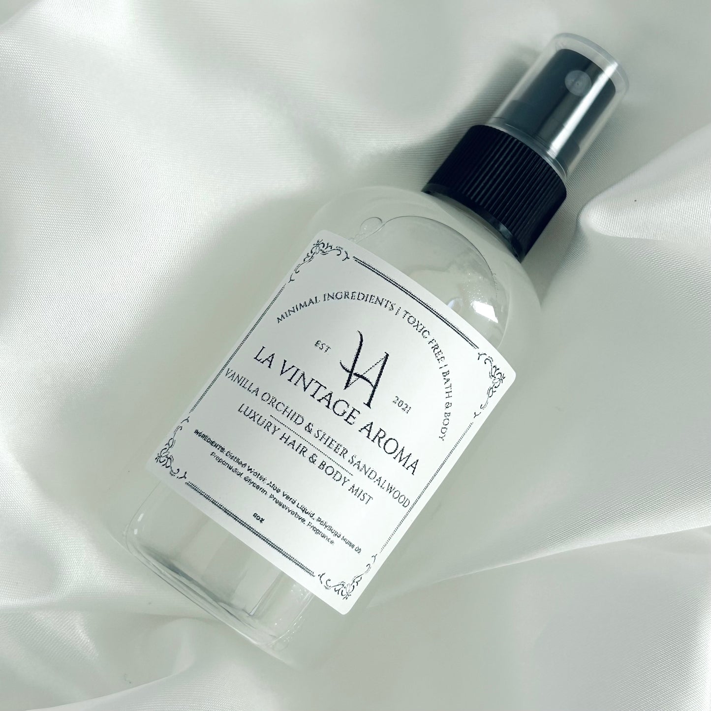 Vanilla Orchid & Sheer SandalWood Luxury Hair & Body Mist