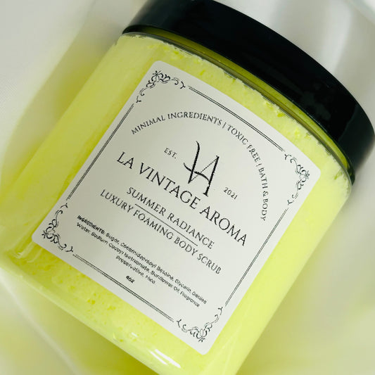 Summer Radiance Luxury Foaming Body Scrub