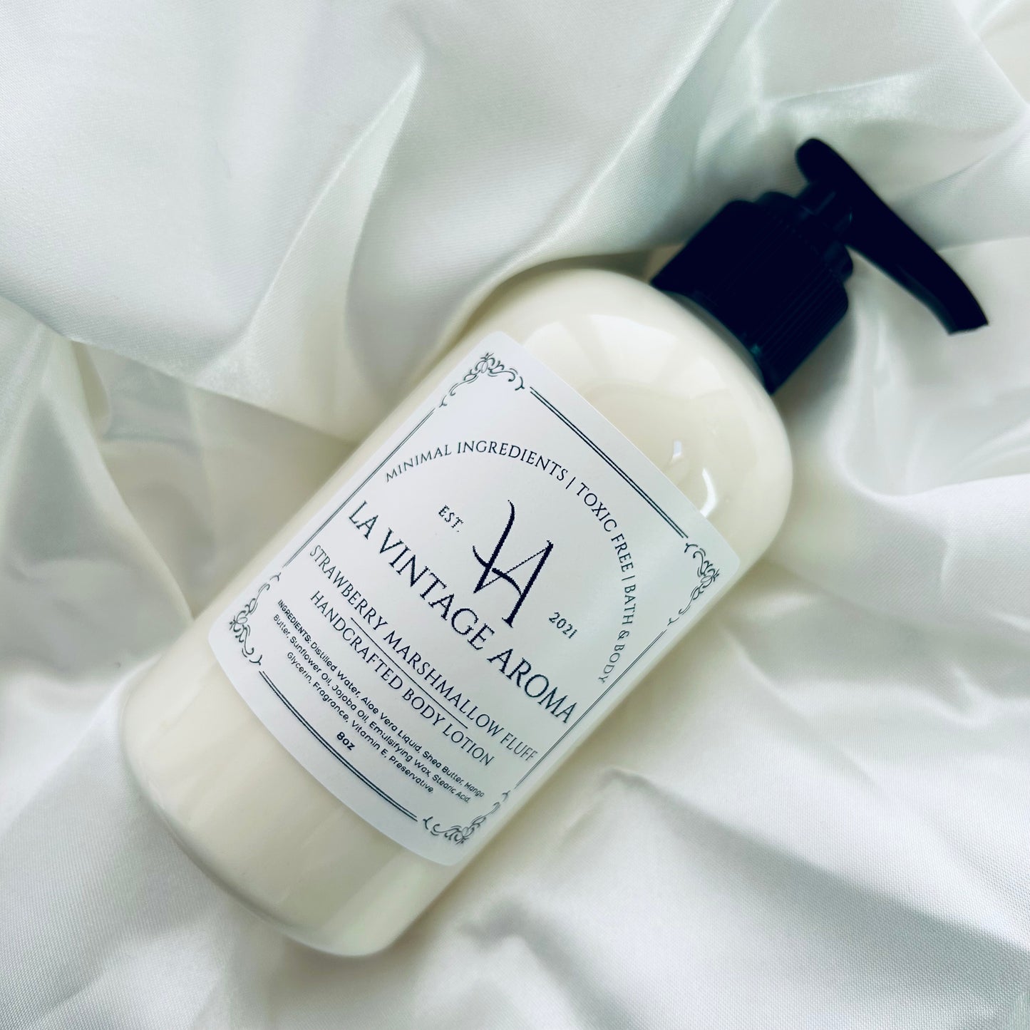 Strawberry Marshmallow Fluff Body Lotion
