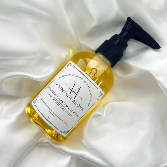 Strawberry Marshmallow Fluff Dry Body Oil